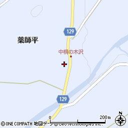 青森県弘前市相馬薬師堂下17-3周辺の地図
