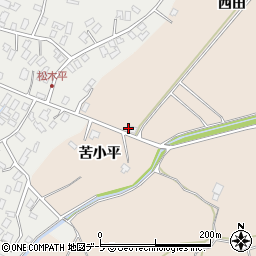 青森県弘前市大沢西田52周辺の地図