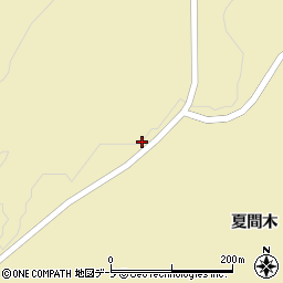 青森県十和田市切田夏間木35周辺の地図