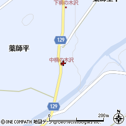 青森県弘前市相馬薬師堂下53周辺の地図