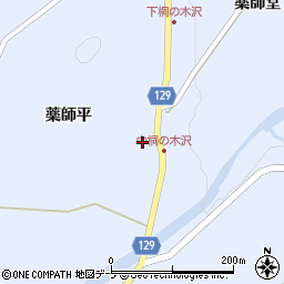 青森県弘前市相馬薬師堂下21-2周辺の地図