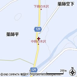 青森県弘前市相馬薬師堂下34周辺の地図