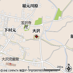 青森県弘前市大沢梨子平45周辺の地図