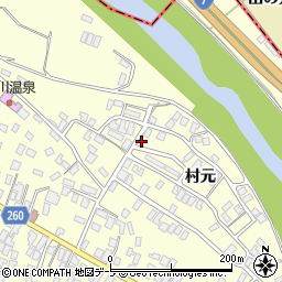 青森県弘前市石川村元82周辺の地図
