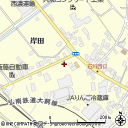 石川地区営農組合周辺の地図