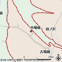 青森県八戸市市川町古場蔵10周辺の地図