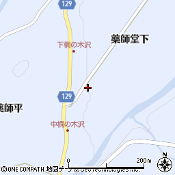 青森県弘前市相馬薬師堂下45周辺の地図