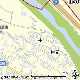 青森県弘前市石川村元81-1周辺の地図