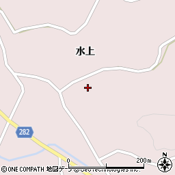 青森県平川市唐竹薬師沢102-4周辺の地図
