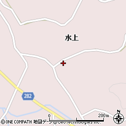 青森県平川市唐竹薬師沢102-9周辺の地図