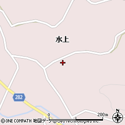 青森県平川市唐竹薬師沢102-3周辺の地図