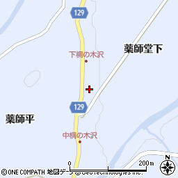 青森県弘前市相馬薬師堂下63周辺の地図