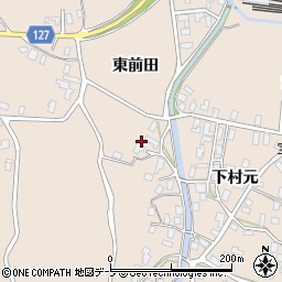 青森県弘前市大沢下村元30周辺の地図