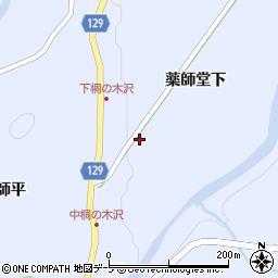 青森県弘前市相馬薬師堂下59周辺の地図