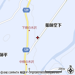青森県弘前市相馬薬師堂下63-3周辺の地図