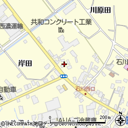青森県弘前市石川中川原11-1周辺の地図