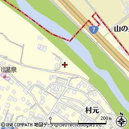 青森県弘前市石川村元97-16周辺の地図