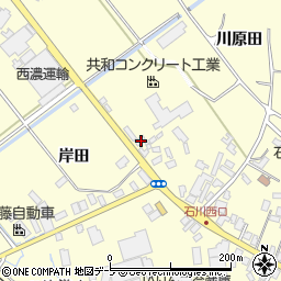 青森県弘前市石川中川原13-2周辺の地図