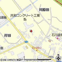 青森県弘前市石川中川原3-3周辺の地図