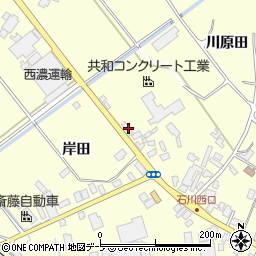 青森県弘前市石川中川原12-1周辺の地図
