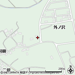 青森県三戸郡五戸町上市川外ノ沢周辺の地図