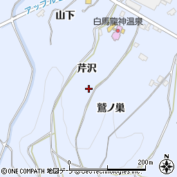 青森県弘前市小栗山芹沢18周辺の地図