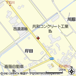 青森県弘前市石川中川原12周辺の地図