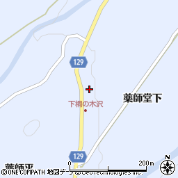 青森県弘前市相馬薬師堂下67周辺の地図
