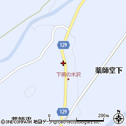 青森県弘前市相馬薬師堂下61周辺の地図