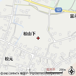 青森県弘前市松木平（松山下）周辺の地図