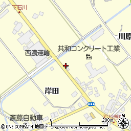 青森県弘前市石川中川原17周辺の地図