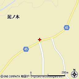 青森県十和田市切田泥ノ木50周辺の地図