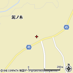 青森県十和田市切田泥ノ木52-1周辺の地図