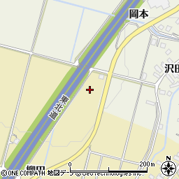 青森県弘前市乳井（岡本）周辺の地図