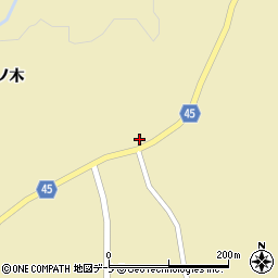 青森県十和田市切田泥ノ木44-6周辺の地図