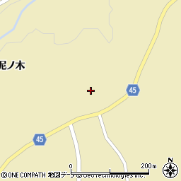 青森県十和田市切田泥ノ木44周辺の地図