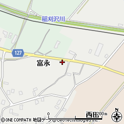 青森県弘前市松木平（富永）周辺の地図