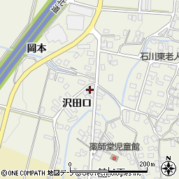 青森県弘前市薬師堂沢田口19周辺の地図