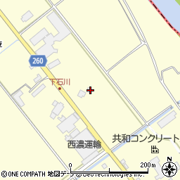青森県弘前市石川中川原22周辺の地図
