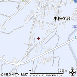 青森県弘前市小栗山小松ケ沢20-5周辺の地図