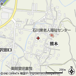 青森県弘前市薬師堂岡本13周辺の地図
