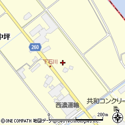 青森県弘前市石川中川原22-4周辺の地図