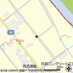 青森県弘前市石川中川原183-1周辺の地図