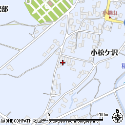 青森県弘前市小栗山小松ケ沢3-1周辺の地図
