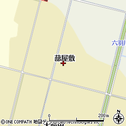 青森県弘前市乳井蔀屋敷周辺の地図
