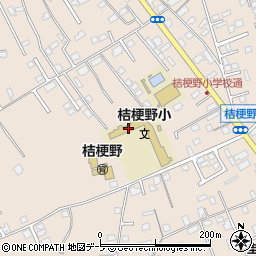 八戸市立桔梗野小学校周辺の地図