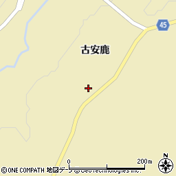 青森県十和田市切田古安鹿46-1周辺の地図