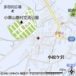 青森県弘前市小栗山小松ケ沢219周辺の地図