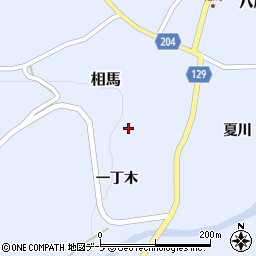 青森県弘前市相馬一丁木36周辺の地図