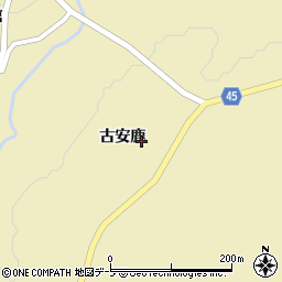 青森県十和田市切田古安鹿34周辺の地図